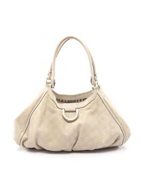 Gucci Shoulder Bag Abbey Guccissima Beige Leather Guccissima